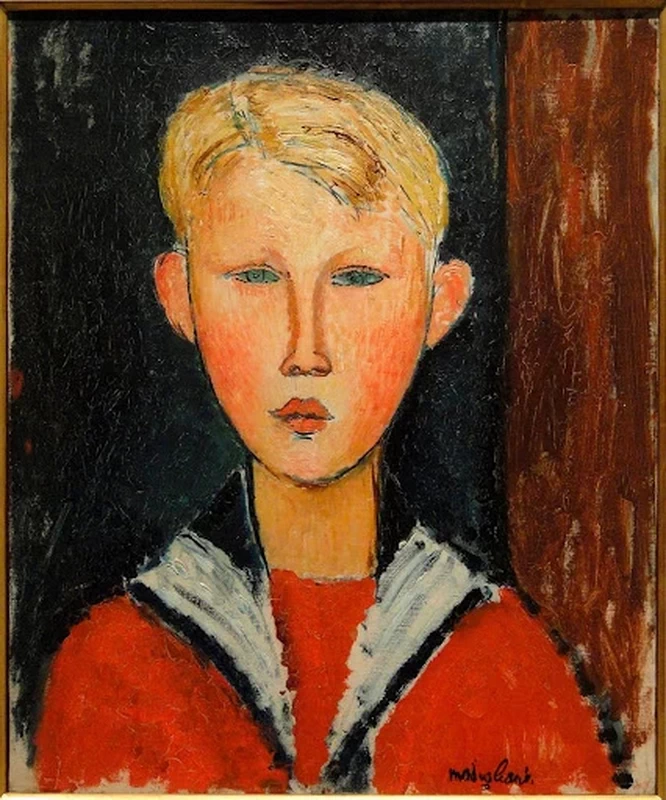 Amedeo Modigliani - 204, Ritratto di ragazzo